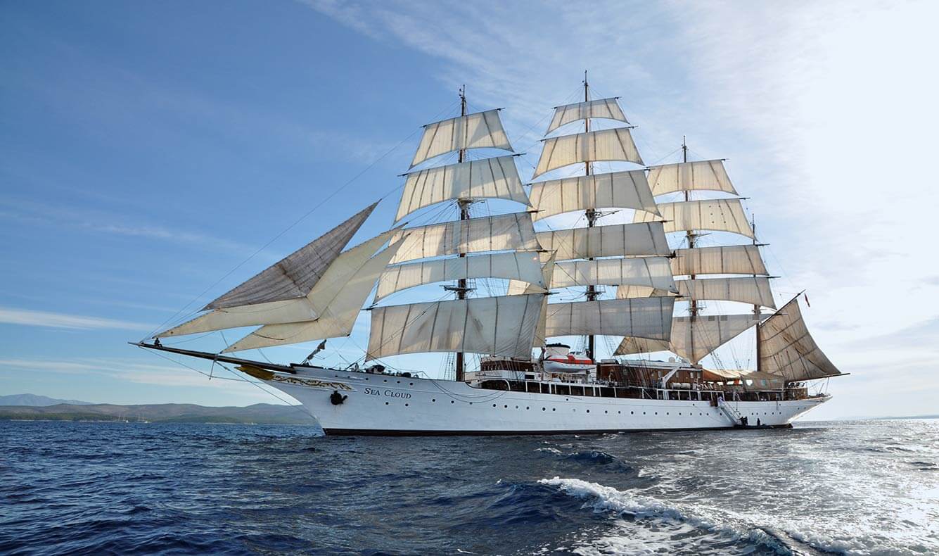 Sea Cloud II, Mediterranean & Caribbean Sailing Ship