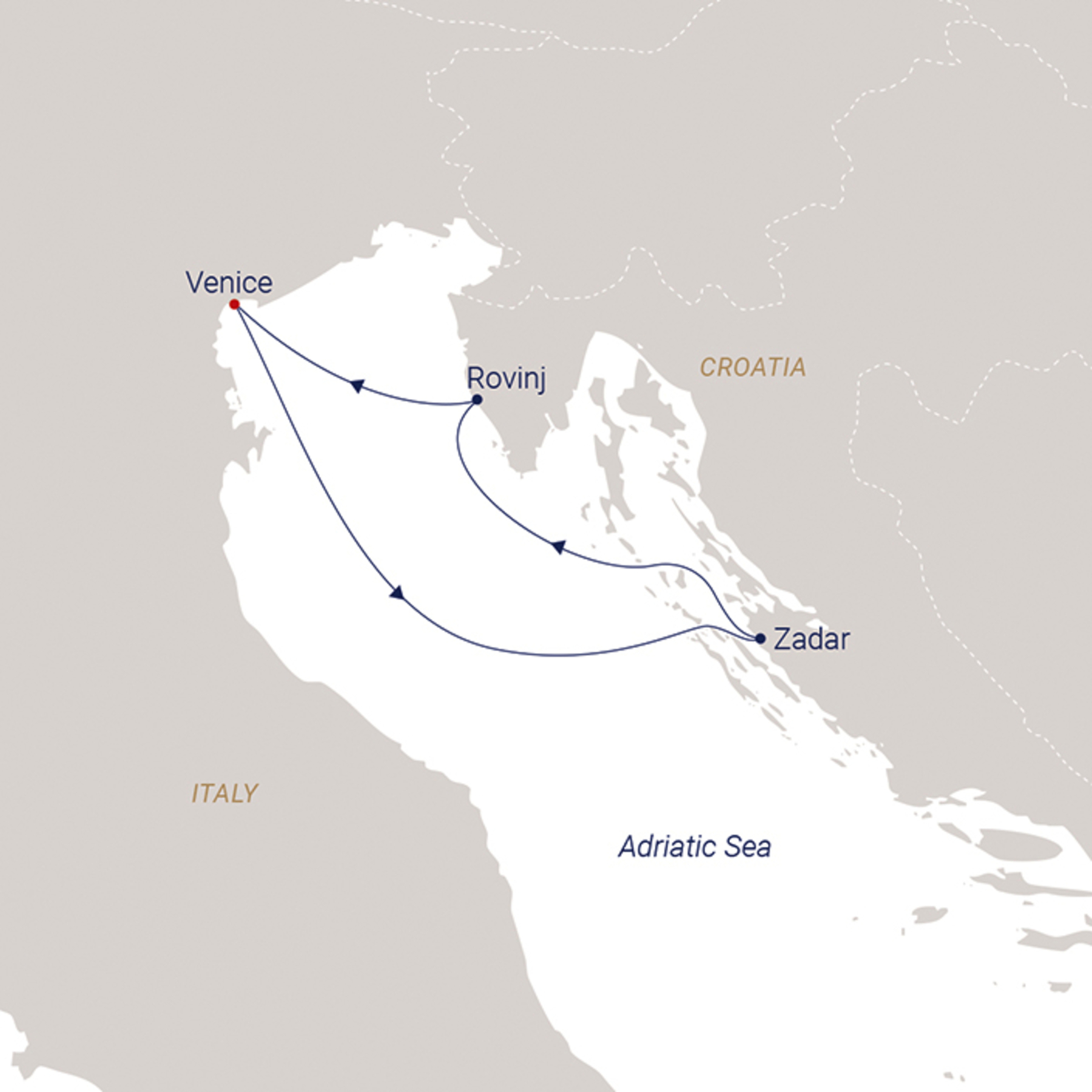 Italy, the Adriatic & Greece - Itinerary - Athens (Piraeus) to