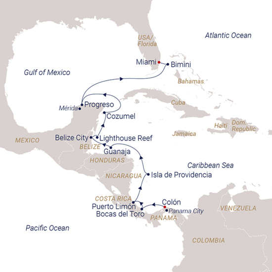 Costa Rica & Central America | Exclusive Sailing Cruises | SEA CLOUD CRUISES